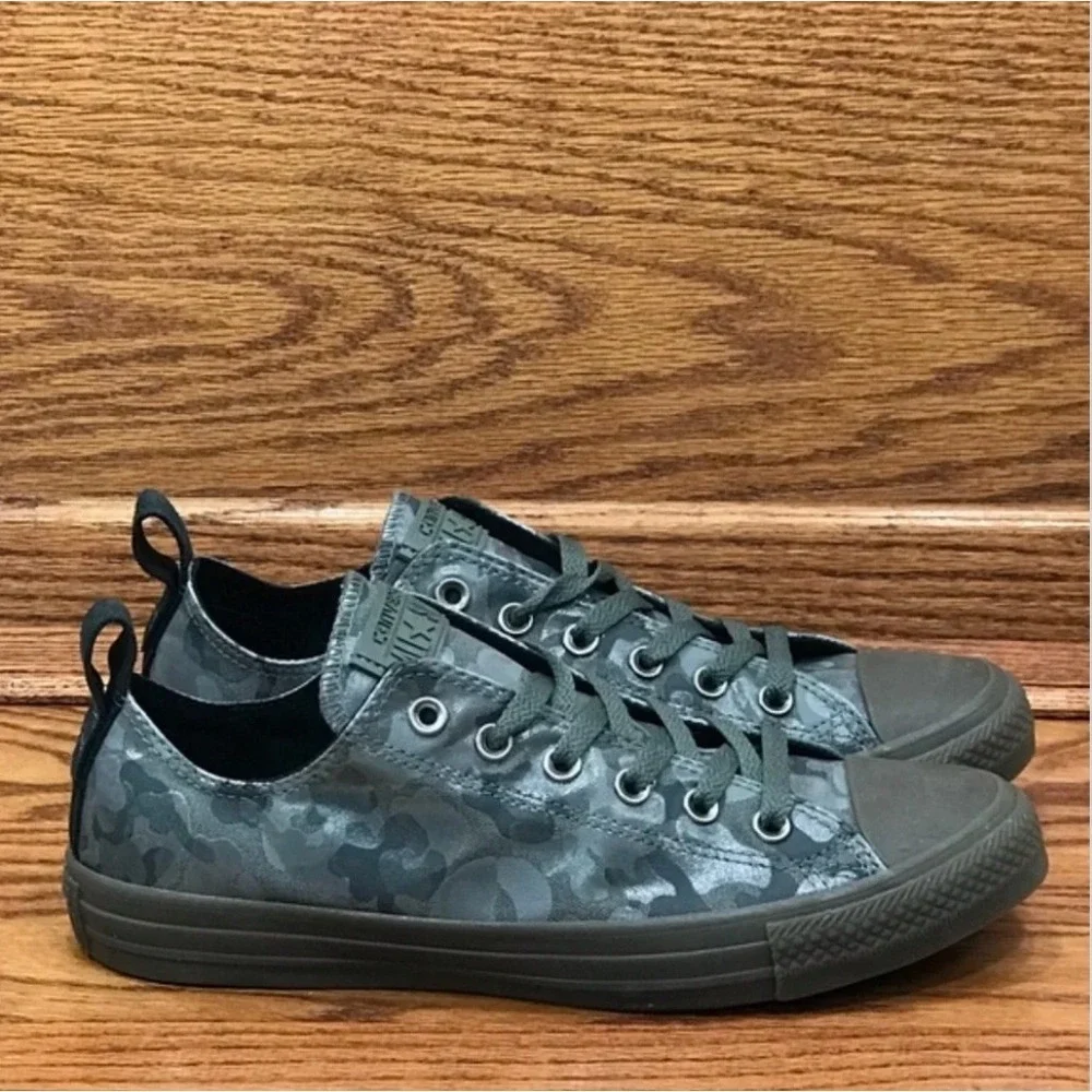 Converse Chuck Taylor All Star Ox Camo Mason River Rock Sneakers Size Junior 6